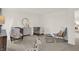 Charming Bedroom with two cribs, dresser, and seating at 1867 Vista Ridge Dr, Greenwood, IN 46143
