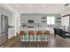 Open kitchen boasts an island and ample counter space at 1867 Vista Ridge Dr, Greenwood, IN 46143