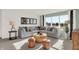Spacious living area with sectional sofa and large window at 1867 Vista Ridge Dr, Greenwood, IN 46143