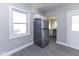 Compact kitchen featuring stainless steel appliances and ample counter space at 401 N Chester Ave, Indianapolis, IN 46201