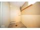 Basement laundry room with shelving and utility hookups at 4258 Redman Dr, Greenwood, IN 46142