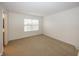 Spacious bedroom featuring neutral wall and carpet at 11323 Long Sotton Ln, Fishers, IN 46037