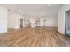 Open concept kitchen with island and gray cabinets at 202 Asbury Dr, Anderson, IN 46013