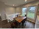 Bright dining area with a table and four chairs at 2339 Jolinda Ct, Columbus, IN 47203