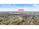 Aerial view of Morse Reservoir; peaceful waterfront community at 7648 Three Arch Overlook, Noblesville, IN 46062