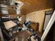 This room shows significant fire and water damage at 805 W 3Rd St, Alexandria, IN 46001