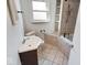 Bathroom with tile flooring and a shower/tub combo at 9155 Melrose Ct, Indianapolis, IN 46239