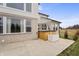 Hot tub on a patio next to a brick house at 16222 Browning Ct, Fishers, IN 46037