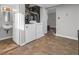 Basement laundry room features washer, dryer, and utility sink at 207 Maplebrook Dr, Brownsburg, IN 46112