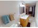 Neat bathroom with vanity, mirror and toilet at 6031 S Eaton Ave, Indianapolis, IN 46259