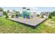 Modern playground with slides and climbing structures at 1082 Stubble Run, Danville, IN 46122