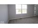 Bedroom with large window and grey walls at 16816 Silo Meadows Dr, Noblesville, IN 46060