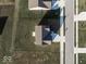 Overhead view of house and driveway at 2400 Oakmont Dr, Plainfield, IN 46168