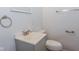 Bathroom with updated vanity and fixtures at 3322 N Whittier Pl, Indianapolis, IN 46218