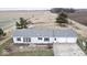 Aerial view of a ranch-style home with a two-car garage at 4726 E 210 N, Lebanon, IN 46052