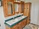 Bathroom with double vanity and storage at 4726 E 210 N, Lebanon, IN 46052