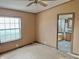 Bedroom with bathroom access and window at 4726 E 210 N, Lebanon, IN 46052
