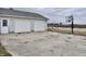 Two-car garage with a basketball hoop in front at 4726 E 210 N, Lebanon, IN 46052