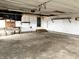 Unfinished 3-car garage with extra storage at 4726 E 210 N, Lebanon, IN 46052