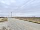 Long gravel road leading to open fields at 4726 E 210 N, Lebanon, IN 46052