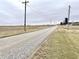 Long gravel road leading to property at 4726 E 210 N, Lebanon, IN 46052