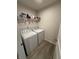 Convenient laundry room with washer and dryer at 883 Woodbridge Way, Lebanon, IN 46052