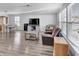 Bright living room with hardwood floors and ample natural light at 2034 Buckthorn Dr, Columbus, IN 47201