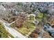Aerial view showing house, driveway and large lot at 4621 N Meridian St, Indianapolis, IN 46208