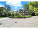 Stunning two-story house with a circular driveway and landscaped yard at 4621 N Meridian St, Indianapolis, IN 46208