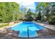 Inviting backyard oasis with a refreshing swimming pool at 4621 N Meridian St, Indianapolis, IN 46208