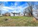 Large backyard with shed and playset at 4817 Welton St, Greenwood, IN 46143