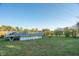 Elevated above ground pool in backyard setting at 801 Spring Valley Dr, Indianapolis, IN 46231