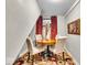 Cozy basement dining area with round table and four chairs at 2222 E 75Th St, Indianapolis, IN 46240