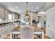 Updated kitchen featuring a breakfast table and stainless steel appliances at 2222 E 75Th St, Indianapolis, IN 46240