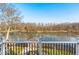 Enjoy tranquil water views from this deck at 2222 E 75Th St, Indianapolis, IN 46240