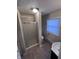 Bathroom with a shower, toilet, and vanity at 1510 E Gimber St, Indianapolis, IN 46203