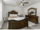 Spacious bedroom with queen bed and dresser at 2539 Shadowbrook Trce, Greenwood, IN 46143