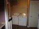 Clean laundry room with washer and dryer at 317 N Bradley Ave, Indianapolis, IN 46201