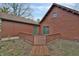 Wooden deck with access to home and garage at 5360 N Carroll Rd, Indianapolis, IN 46235