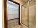 Bathroom with walk-in shower and spacious closet at 5375 E Commons West Dr, Mooresville, IN 46158