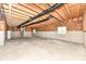 Unfinished basement area with exposed utilities at 6927 Park Grove Blvd, Whitestown, IN 46075