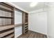 Large walk-in closet with ample shelving and hanging space at 6927 Park Grove Blvd, Whitestown, IN 46075