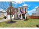 Two-story house with brick and siding, attached garage, and landscaped yard at 15483 Gallow Ln, Noblesville, IN 46060