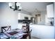 Cozy dining area adjacent to the kitchen with a charming table setting at 1844 Misty Lake Dr, Indianapolis, IN 46260