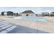 Relaxing community pool with plenty of lounge chairs at 19063 Seaforth Way, Westfield, IN 46074