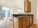 Modern kitchen with stainless steel appliances and granite countertops at 355 E Ohio E St # 324, Indianapolis, IN 46204