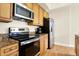 Kitchen with stainless steel appliances and granite countertops at 355 E Ohio E St # 324, Indianapolis, IN 46204