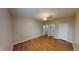 Spacious bedroom featuring hardwood floors and ample natural light at 1289 Vista Way, Greenwood, IN 46143