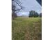 Large backyard with mature trees and open space at 6805 E County Road 100 S, Avon, IN 46123