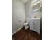 Modern bathroom with new vanity and flooring at 6805 E County Road 100 S, Avon, IN 46123